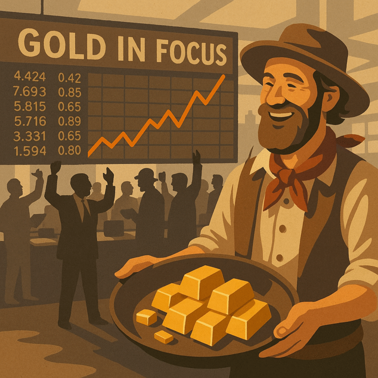 Gullfeber preger porteføljen