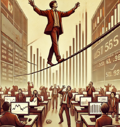 Balansekunst på børsen