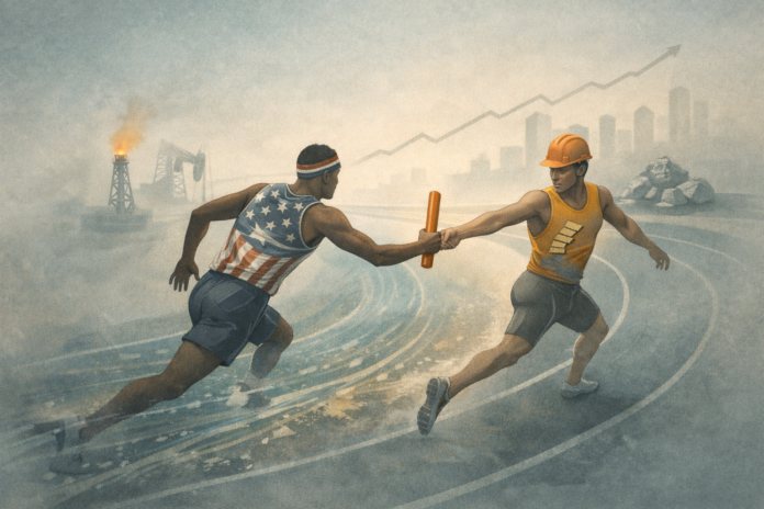 Stafettløp mellom ulike sektorer